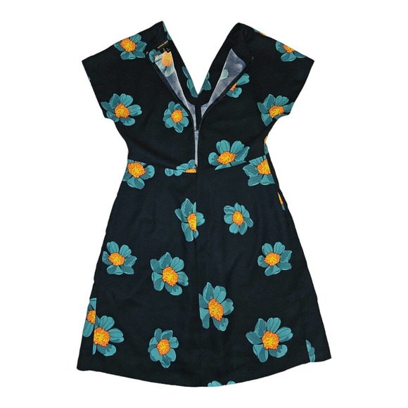 Banana Republic A-Line Dress Women's Size 0 Short Sleeve Pockets Casual Business - Picture 8 of 9